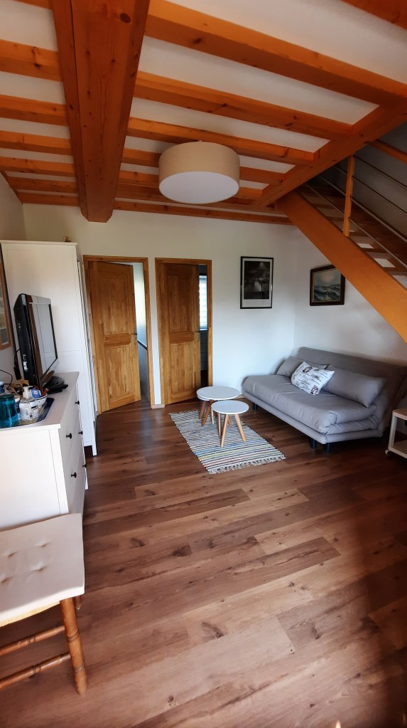 Chambre Sur la Côte Fleurie - Le Moulin du Locheur - salon