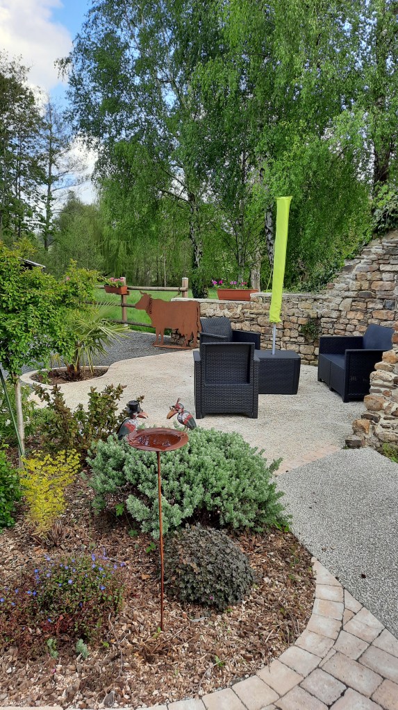 2021 Chambres d'hôtes Moulin du Locheur Terrasse